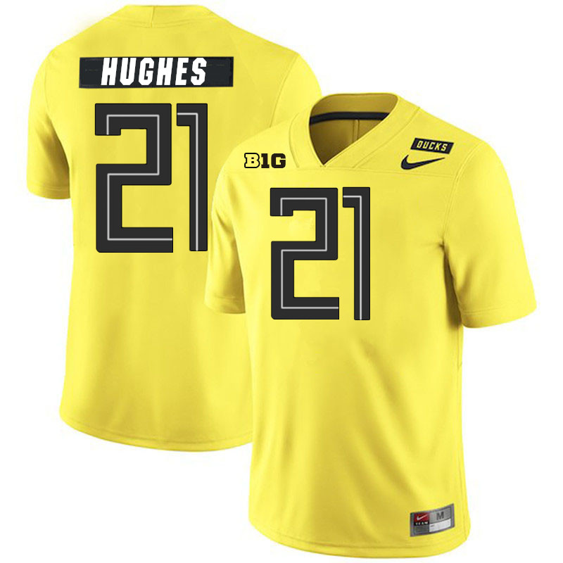 Makhi Hughes Oregon Jersey,Oregon Ducks Football Uniforms,Jerseys Youth-Alternate Yellow